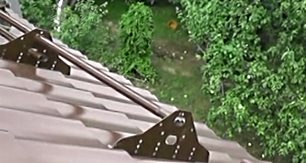 Крепление снегозадержателей 7