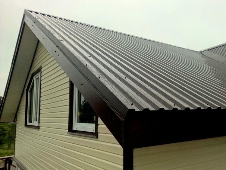 Кровля из профнастила технология монтажа