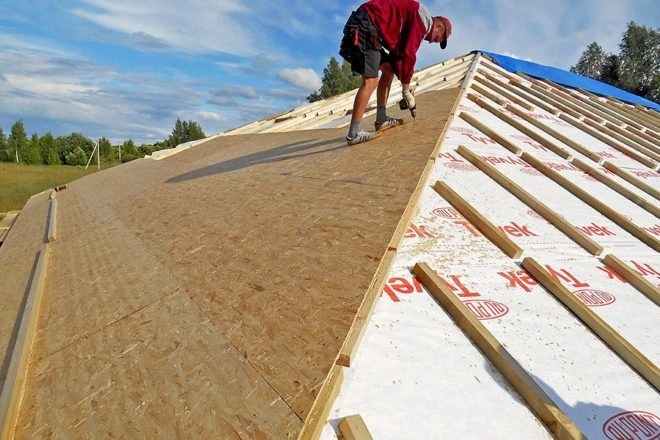 Мягкая кровля монтаж