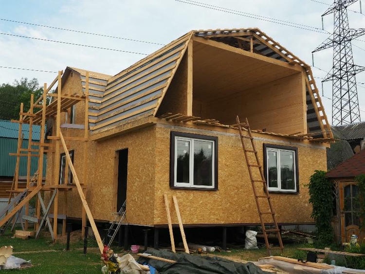 Переделка дачных крыш