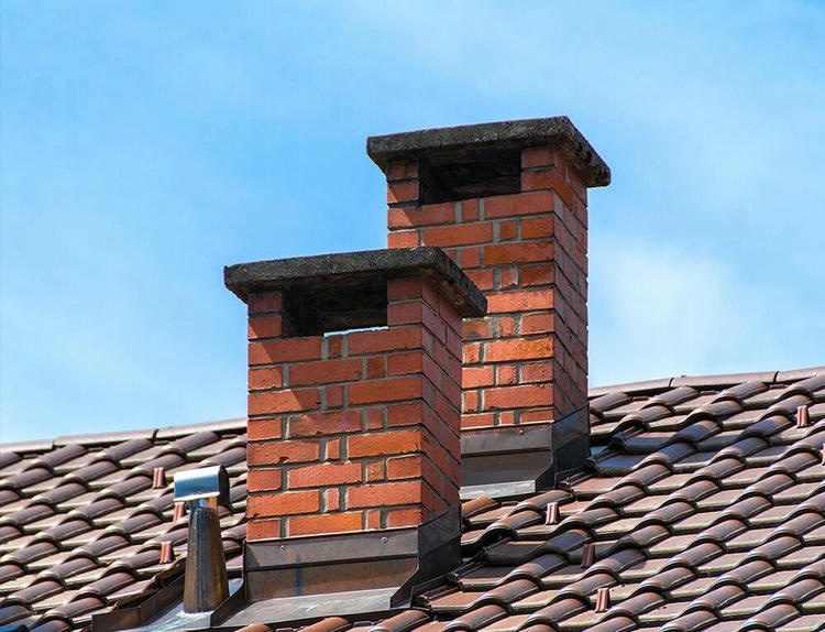 Разновидности кирпичных труб на крыше