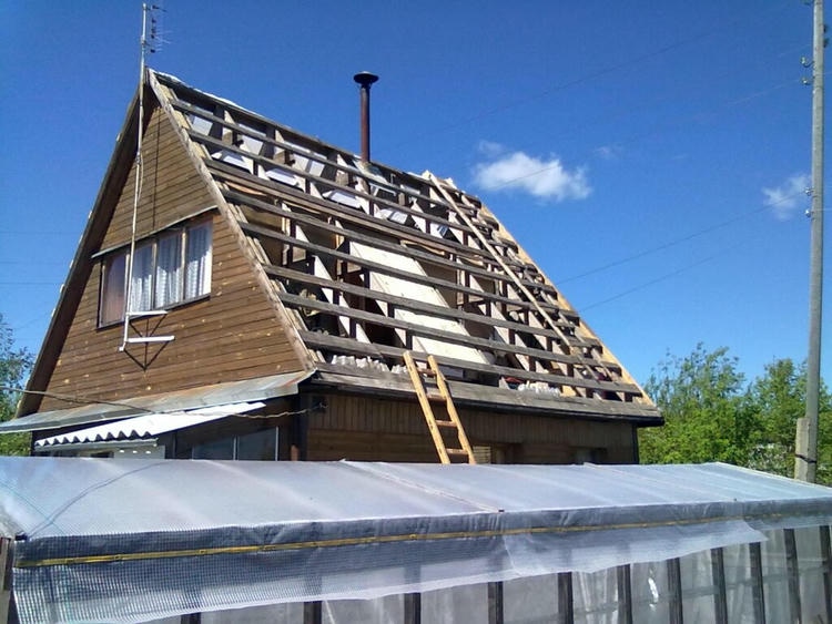 ремонт кровли дома