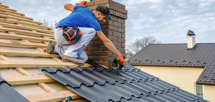 Ремонтные работы на крыше