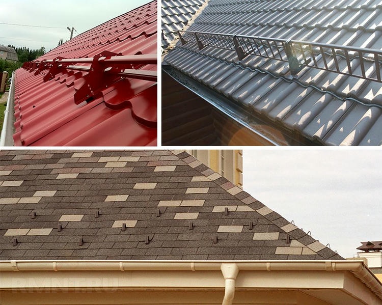 снегозадержатели на крышу