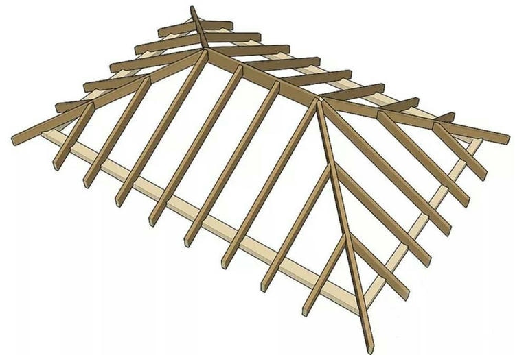 Стропильная система вальмовой крыши – основы расчета и этапы монтажа