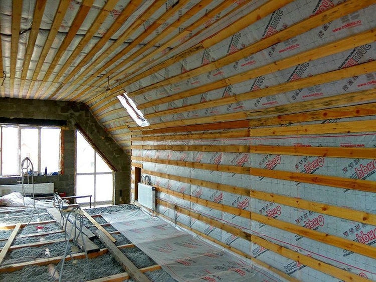 технология утепления деревянной крыши