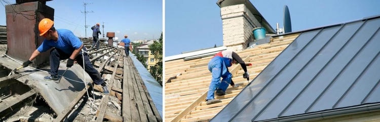 В каких случаях заказывают капитальный ремонт кровли дома