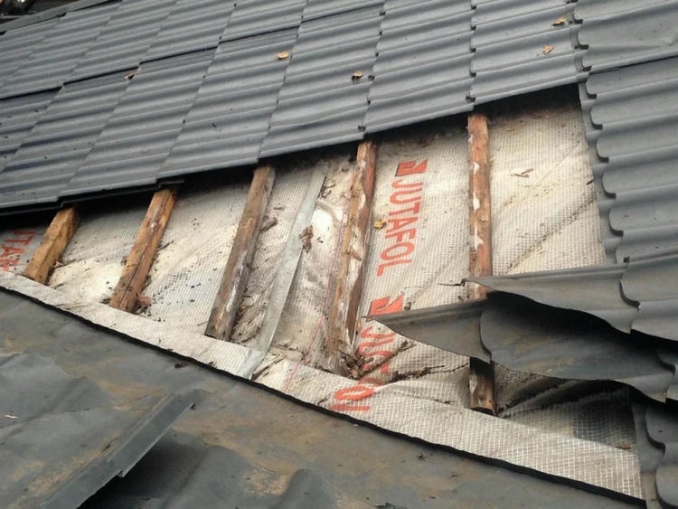 Виды ремонта кровельного покрытия