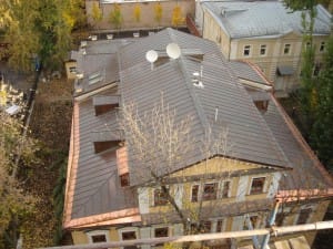 монтаж водосточной системы