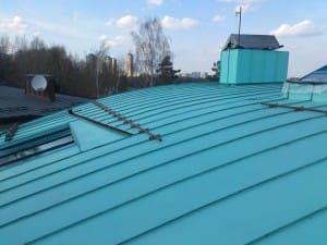 медная фальцевая кровля