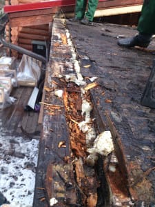 гнилые балки