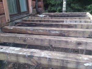 балки террасы