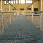 пешеходная дорожка на плоской кровле