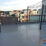 Гидроизоляция террасы полиуретановой мастикой