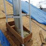 каркас дымохода