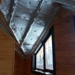 Утепление кровли изнутри. Толщина 10 см