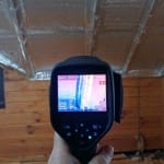 Проверка утепления кровли тепловизором