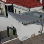 Вид 1 террасы до ремонта