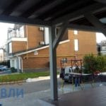 стойки и балки готовой террасы