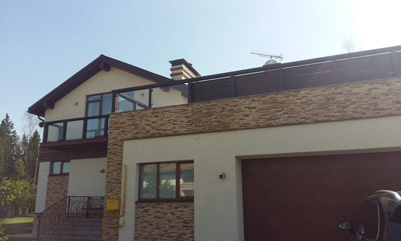 Ремонт террасы Полесье