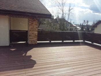 Ремонт террасы Полесье deking na terrase3