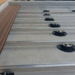 алюминиевые лаги на опорах