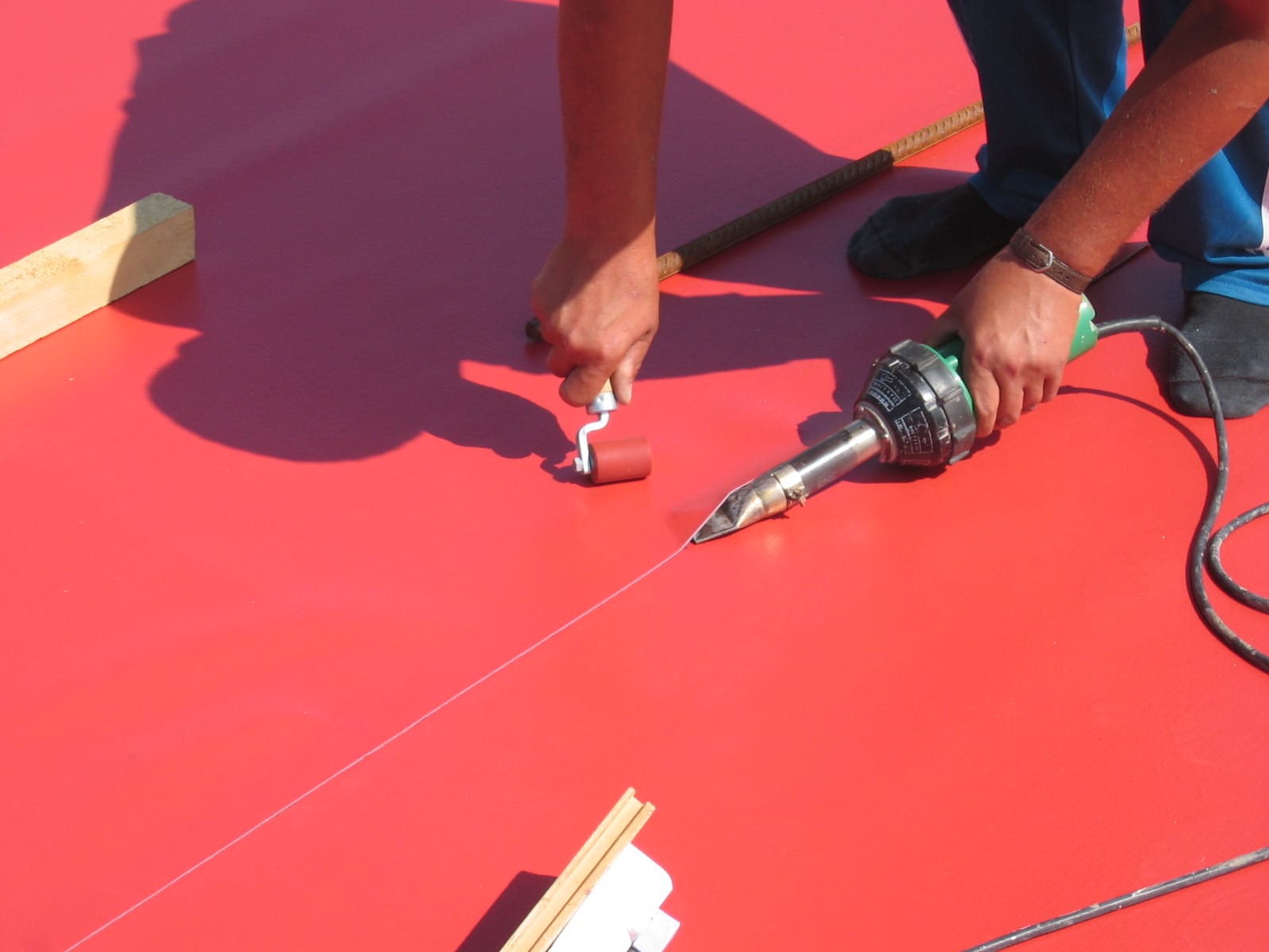 Ремонт мембранной кровли