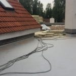 ремонт и поиск протечек мембраны