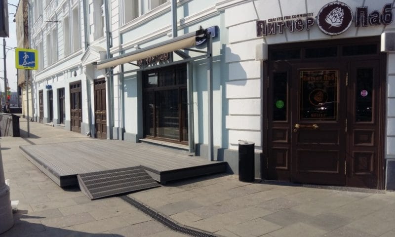 Терраса для кафе ПБ