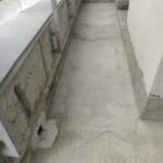 Новая стяжка на балконе