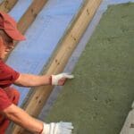 укладка минваты на крышу