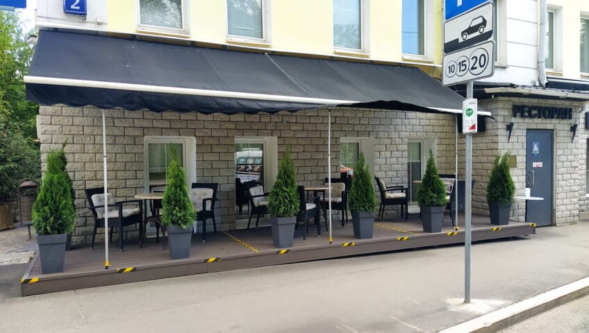 Терраса ресторана В Темноте