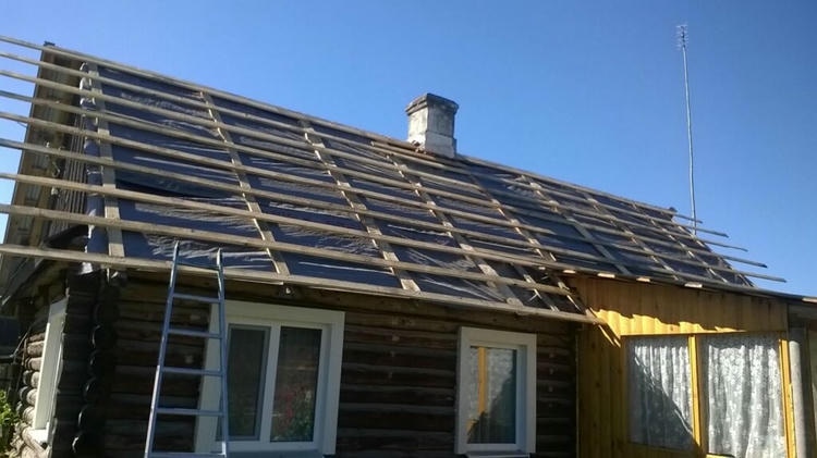 Замена кровли в частном доме